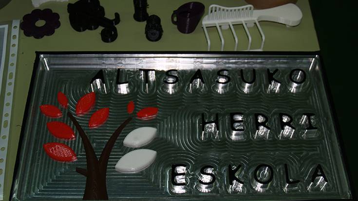 Lanbide Heziketako ikasketa zerbitzu programan egiten ari diren lanak