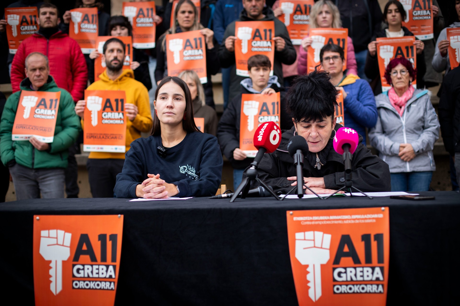 Sindikatuak eta etxebizitza sindikatuak greba orokorrean elkarrekin mobilizatuko dira