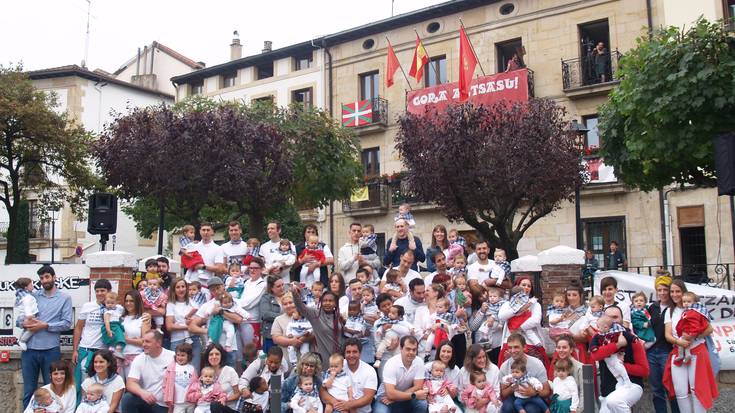 Udalak 2024an jaiotako haurrei harrera egin die