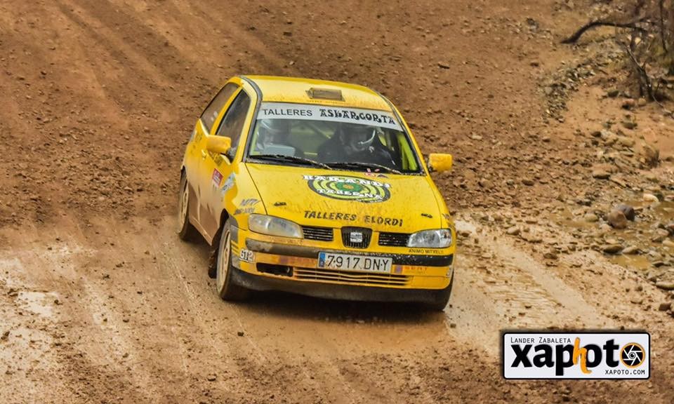 Fernandez eta Askargorta 11.ak Aldeanueva Ebro Rallysprintean