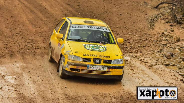 Fernandez eta Askargorta 11.ak Aldeanueva Ebro Rallysprintean