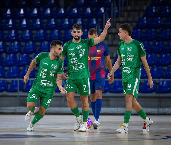 Palau Blaugranan ohorez erori zen Osasuna Magna Xota