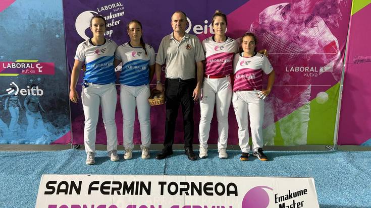 Arbizuk San Fermin Torneoko finalerdiak erabaki ditu