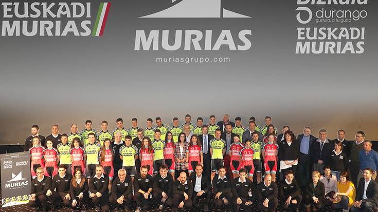 Euskadi-Muriasek 2019ko taldearen aurkezpena egin du