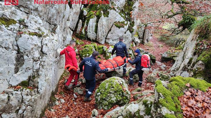 Mendizalea erreskatatu zuten Aralarren