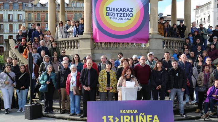 Iruñean eginen den Euskaltzaleon Martxa aurkeztu dute