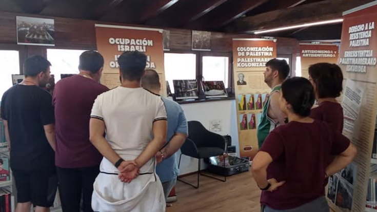 Krisi humanitarioa Palestinan erakusketa