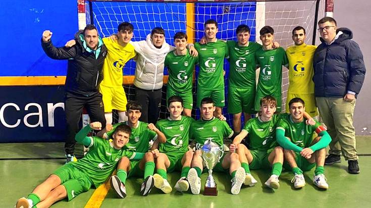 Xota, Sakanako areto futboleko kopako txapelduna