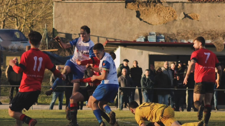 Derbiko puntuak Etxarri Aranatzen geratu ziren