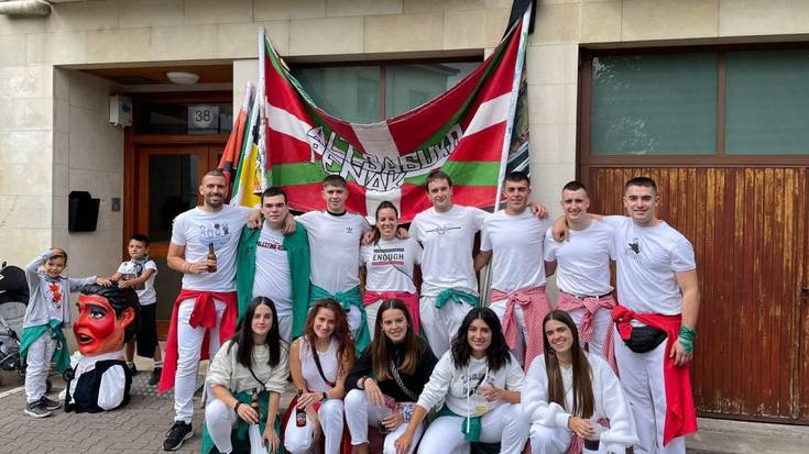 "Parrandan maillota jantzita izatea da onena"