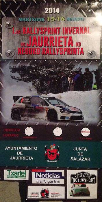 Sakana Motorsporten Jaurrietako Rallysprinta bertan behera