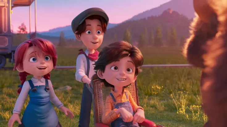 'Buffalo Kids' filmaren emanaldia, euskaraz