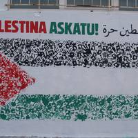 Palestinaren aldeko murala margotuko dute Bakaikun