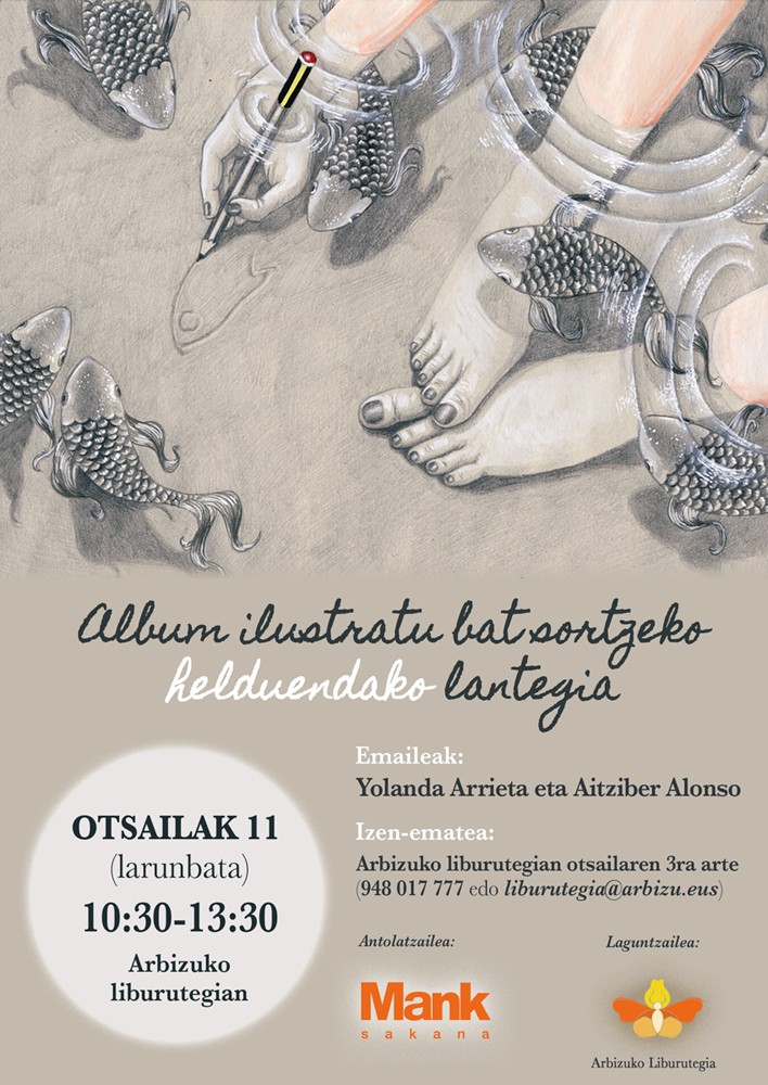 Helduek album ilustratuak egiten ikasteko