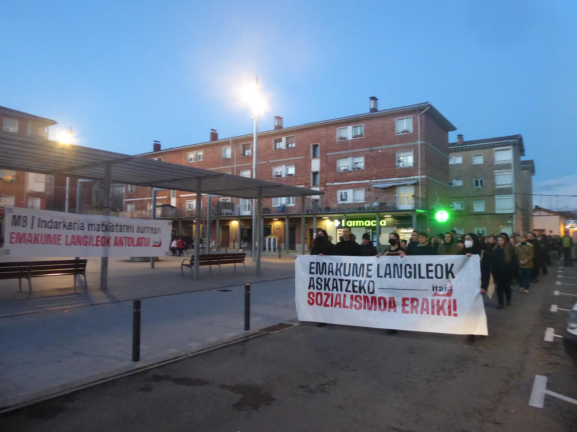 Itaiak antolakuntza eta borrokarako deia egin du