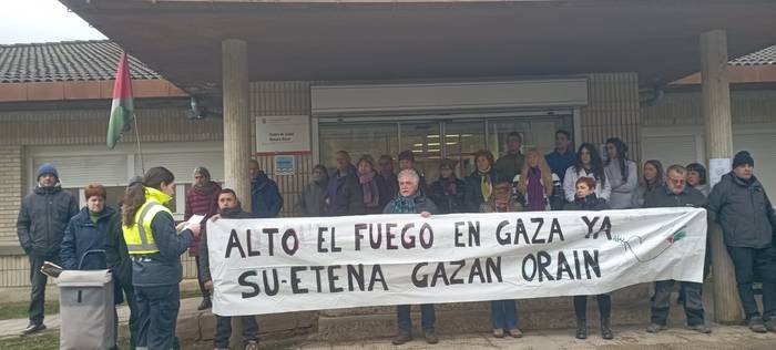 Gazan genozidioak etenik ez duela salatu dute