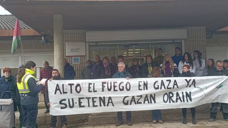 Gazan genozidioak etenik ez duela salatu dute