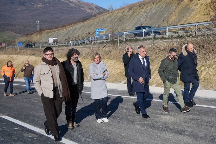 Autopistarako sarbide berria zabalik