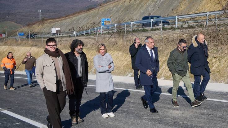 Autopistarako sarbide berria zabalik