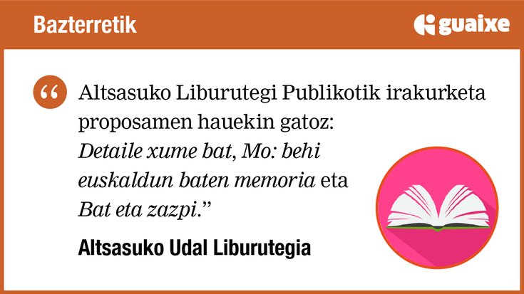 Irakurketa proposamen hauekin gatoz