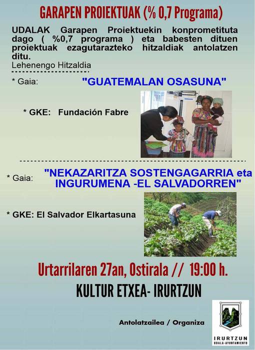 Guatemalan osasuna eta Nekazaritza jasangarria eta ingurumena El Salvadorren