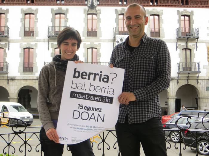 Berria egunkaria dohainik jasotzeko aukera