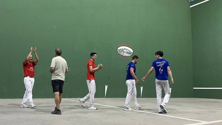 Pilota, areto futbola eta txirrindularitza