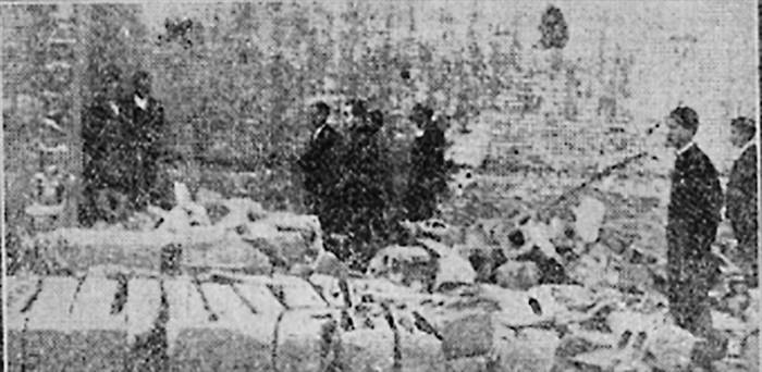 Haize boladagatik hildakoak bost izan ziren, bost