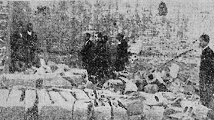 Haize boladagatik hildakoak bost izan ziren, bost