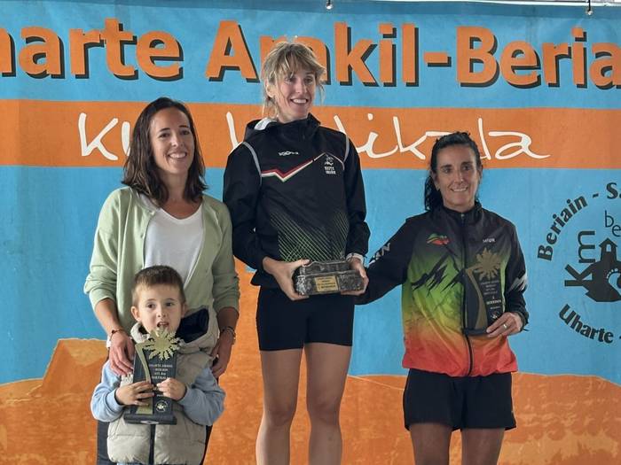 Izaskun Beunza, Nafarroako txapeldun Beriain Km Bertikalean