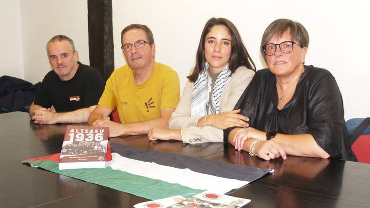 Memoria eta elkartasuna Altsasuko txupinazoan