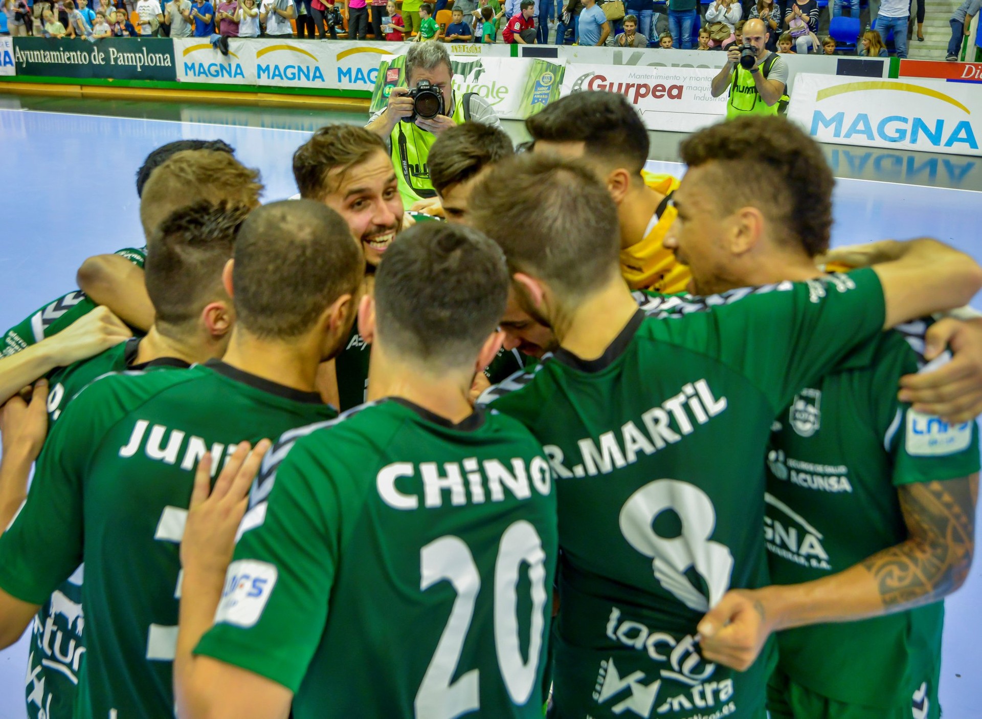 Osasuna Magnak eta Barcelona Lassak lagunarteko partida jokatuko dute gaur Donostian