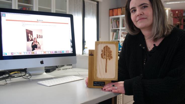 "Tokiko prentsak istorio txiki horiek, herriko istorioak, kontatzeko aukera ematen dugu"