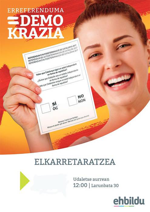 Erreferenduma = Demokrazia 