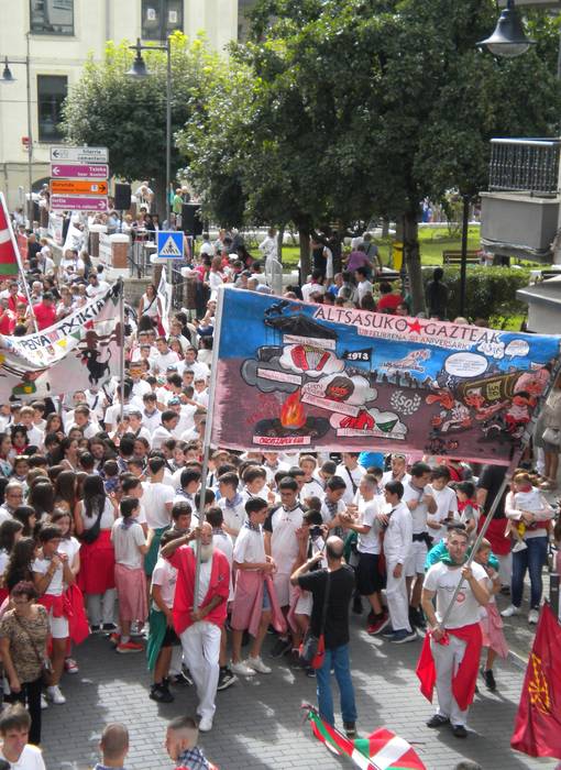 Altsasuko festetarako atzera kontua