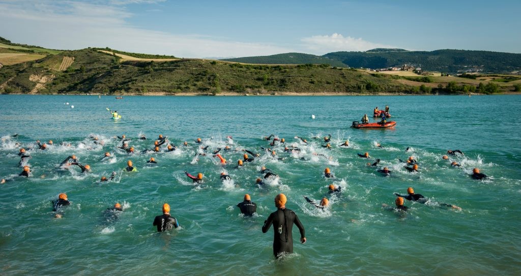 Triatletak Aritzalekun bildu ziren