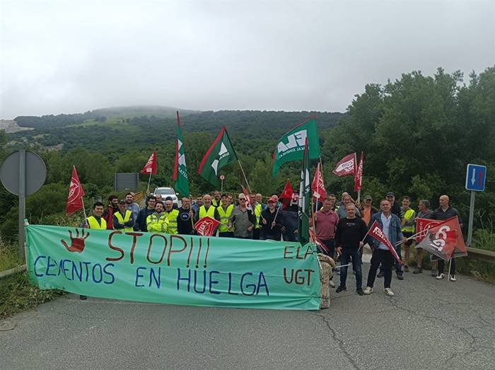Grebaren hiru egunetan porlandegiaren ekoizpena geldituta