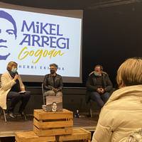'Mikel Arregi Marin. Oroimen erregistroak'  liburuaren aurkezpena