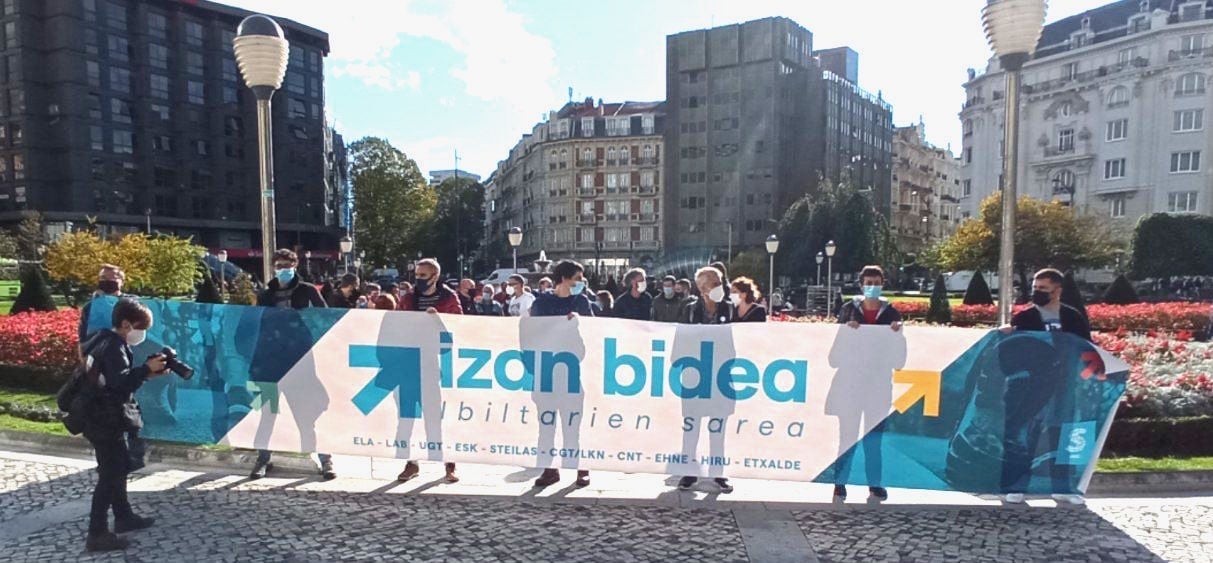 Sindikatuak espetxe politika aldatzea eskatzeko, kalera