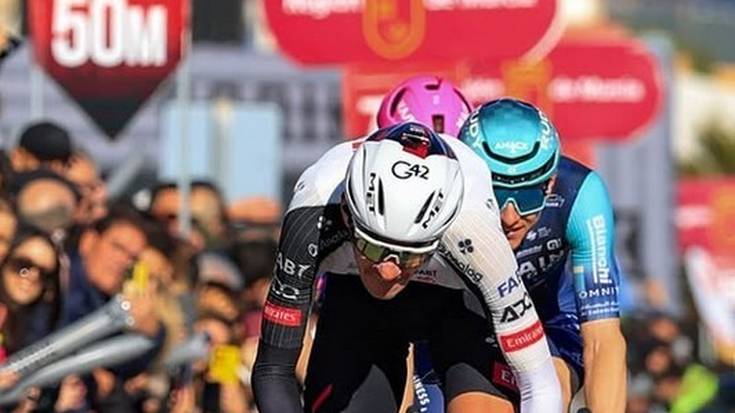 Igor Arrieta, Murtziako Itzulian bosgarren