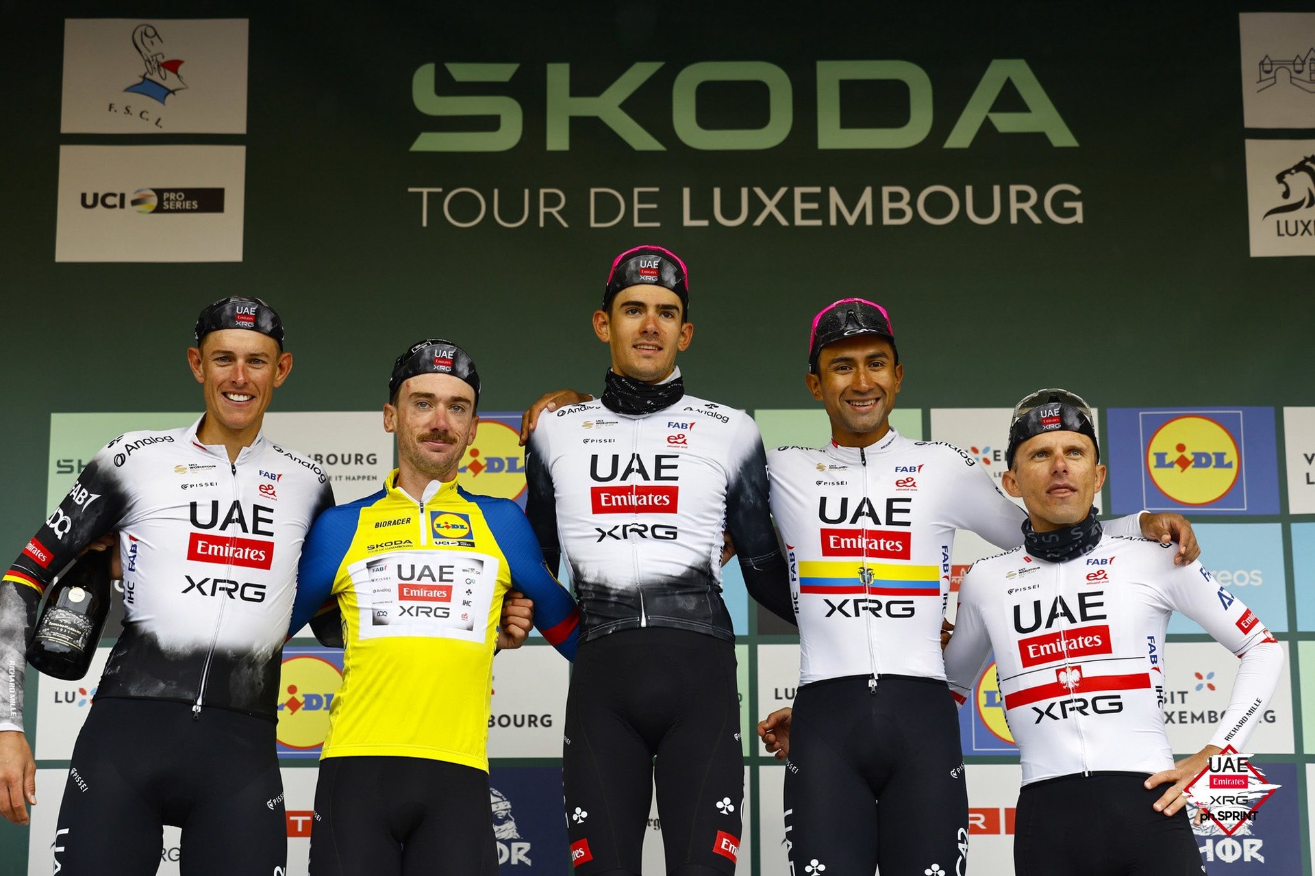 Igor Arrieta, Luxemburg-eko podiumean