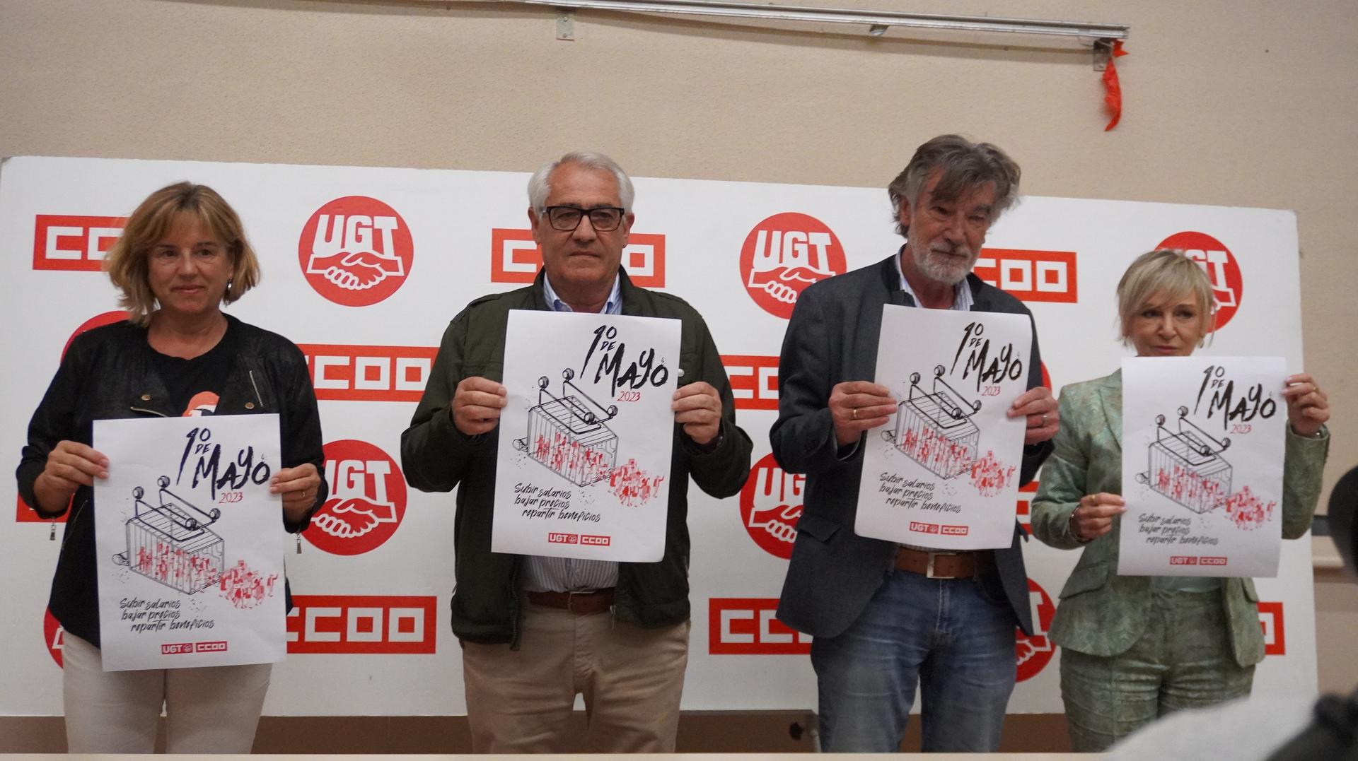 UGTk eta CCOOk langileek eskubideak lortzen jarraitzeko mobilizazioaren garrantzia azpimarratu dute