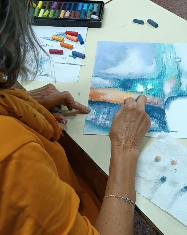 Itziar Nazabal arte tailerraren erakusketa