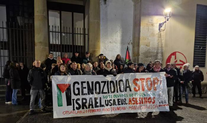 Palestina ez ahazteko deia