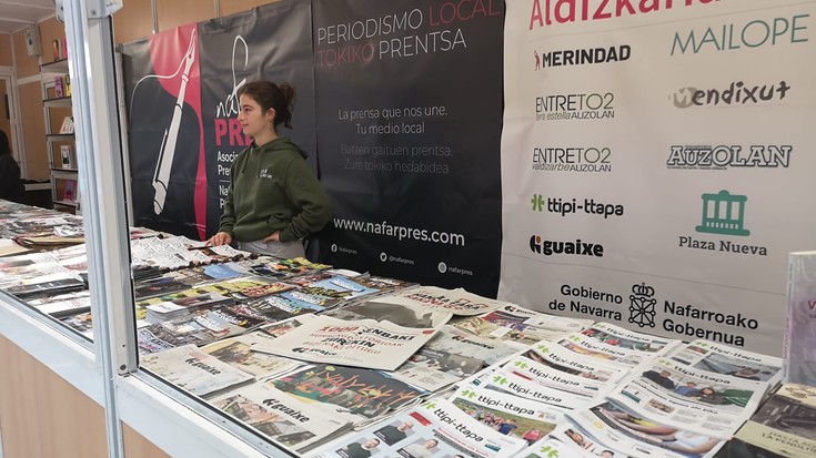 Nafarpres eta Guaixe Editargiren azokan