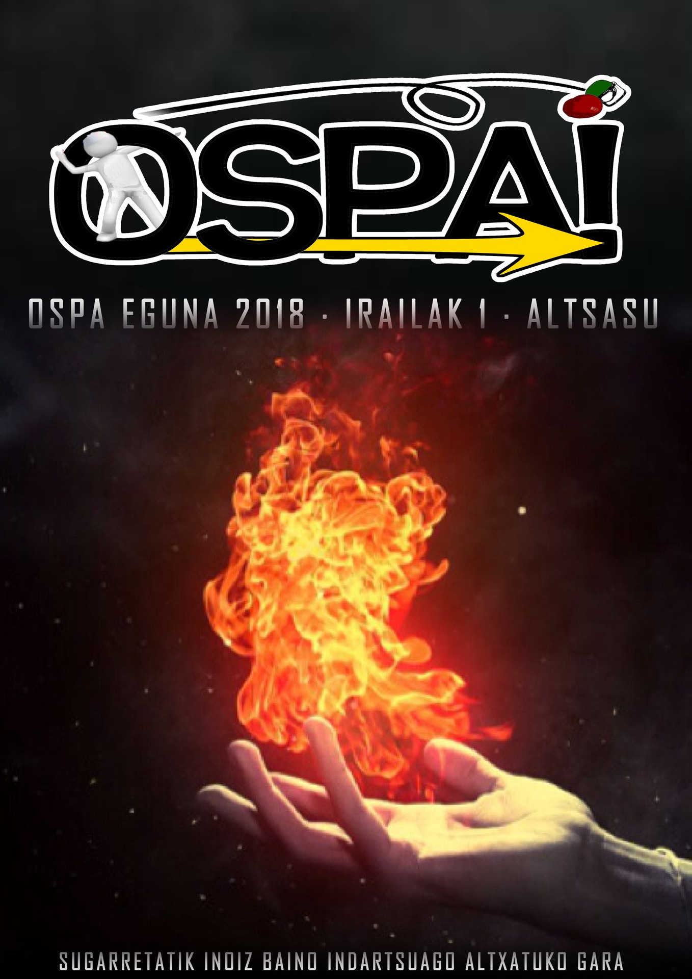 Ospa eguna irailaren 1erako iragarri dute 