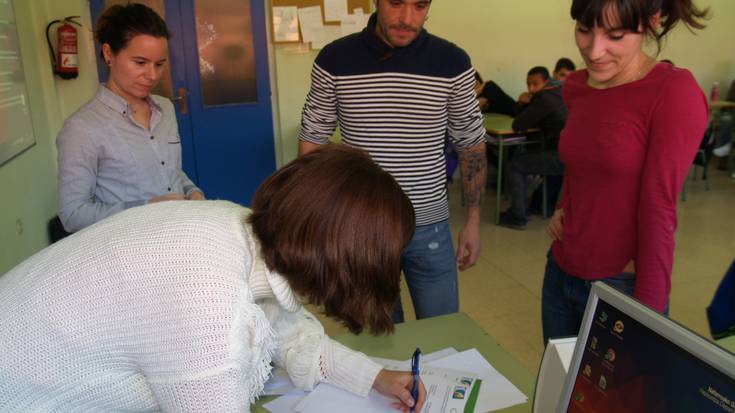 Eguberri saskiak Lanbide Heziketa institututik banatuko dira 