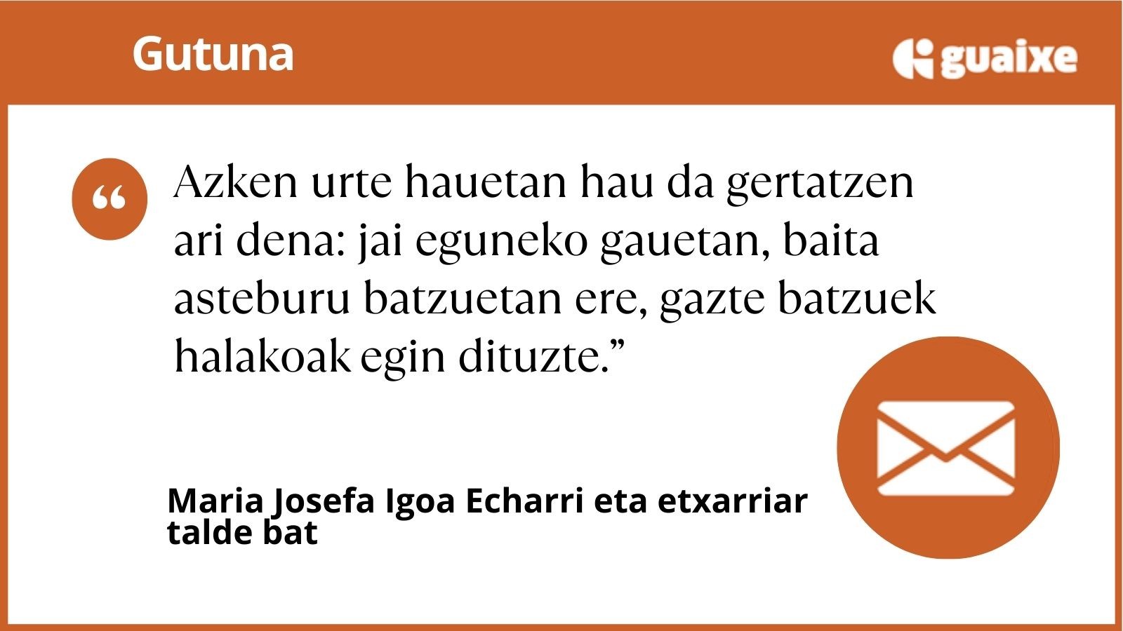Zer ari da gertatzen Etxarri Aranatzen?