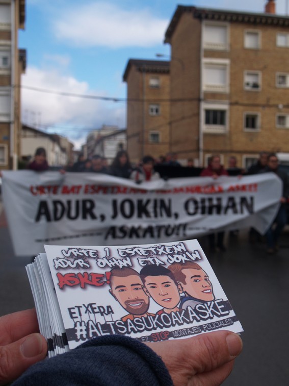CCOOrendako Altsasuko auziko zigor eskaerak “desproportzioa” dira