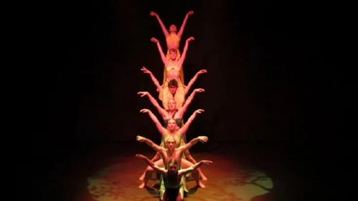 Dantzari  profesionalekin  dantzan